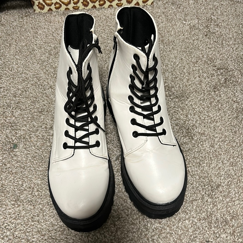 White boots